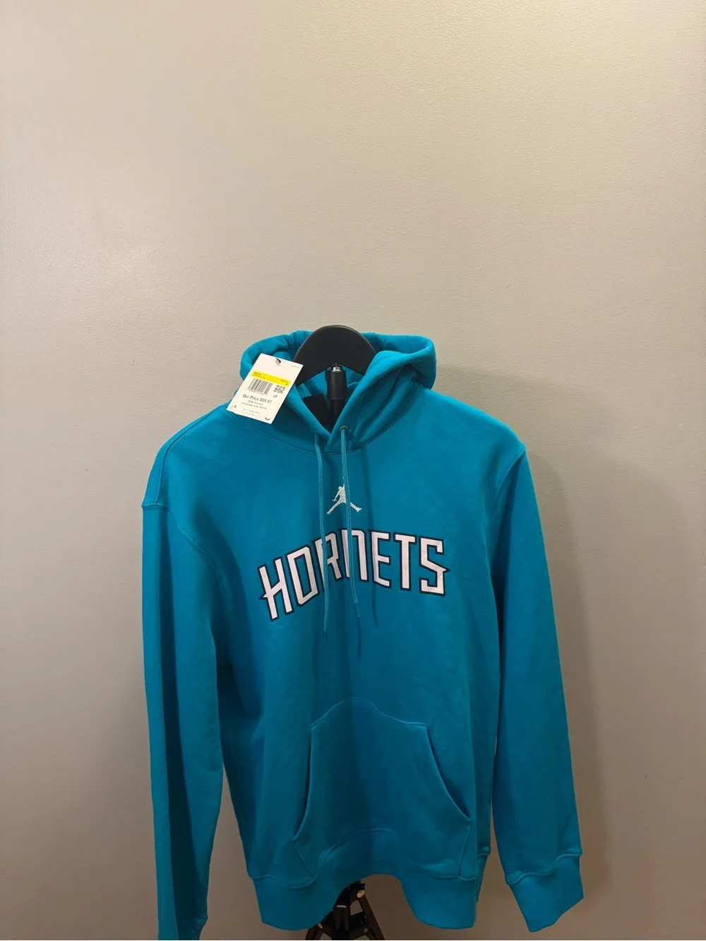 Jordan Teal Hornets Pullover Hoodie
